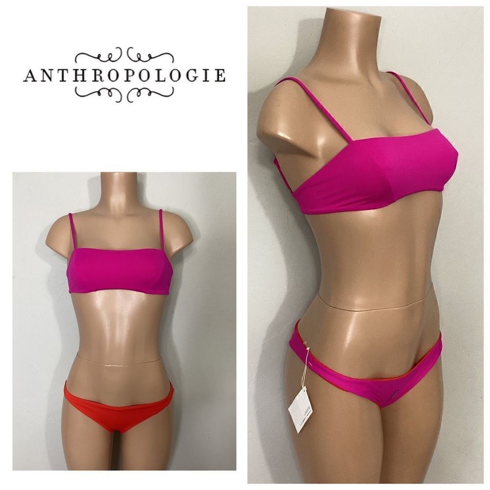 Basta Surf and Volcom pink bikini.S-top/M-bottom. Retails $164